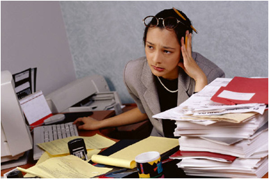 overwork at workplace stress and debt